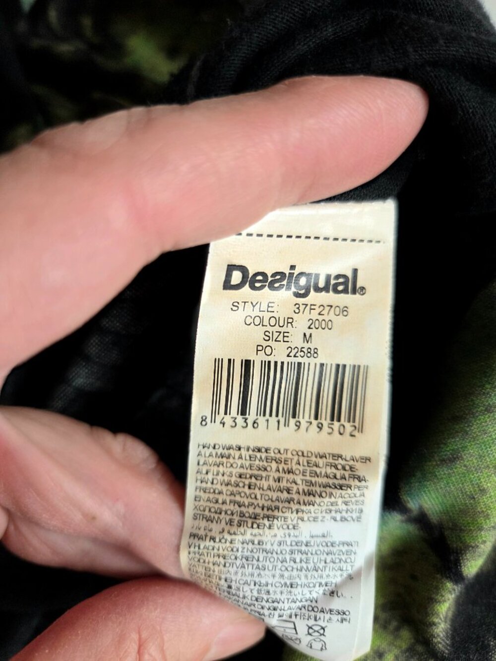 Desigual A-Line Multicolored High Waisted Skirt - Picture 8 of 12
